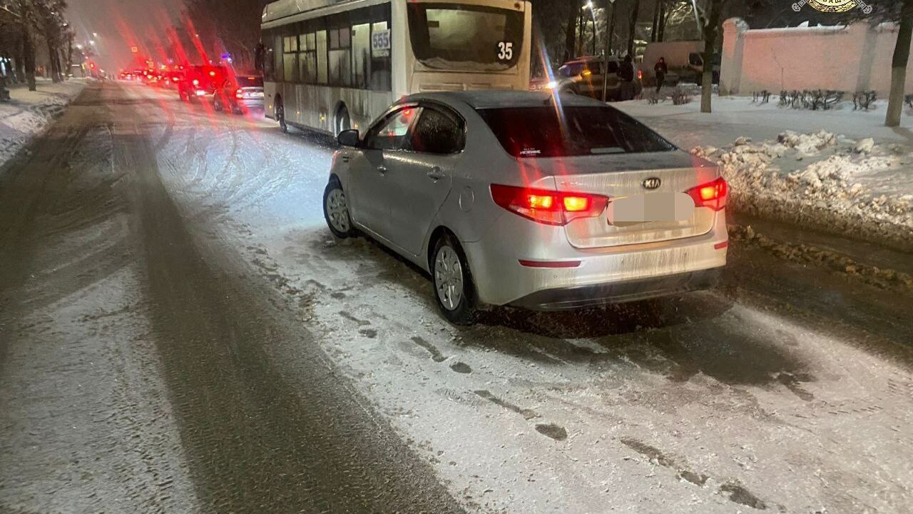 17 января в Чебоксарах произошло три наезда на ...