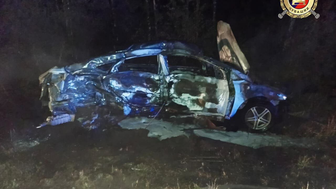 Пять человек пострадали в тройной аварии в Чувашии Вчера вечером в Батыревском округе Чувашии прои...