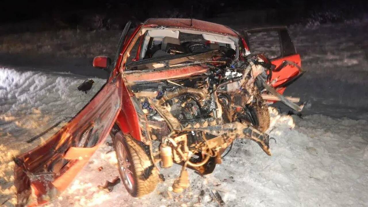 1 января в десятом часу вечера на 87-м километр...