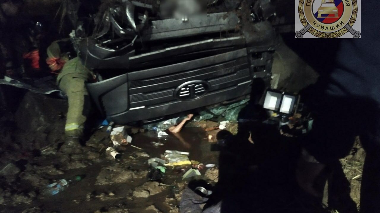 Вчера вечером на трассе М-7 в Козловском округе...