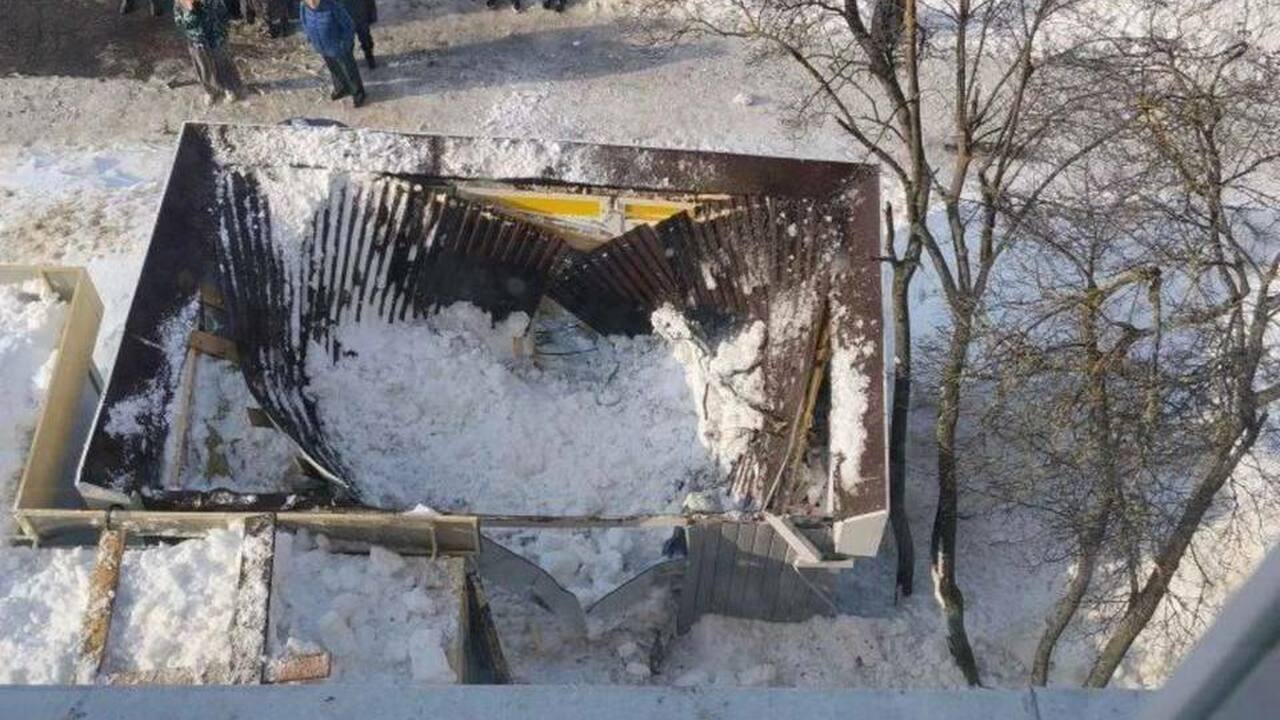 В Чебоксарах продавец пострадала при обрушении ...