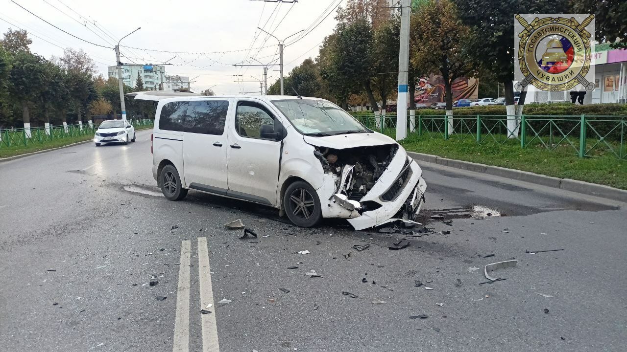Вчера днем в Новочебоксарске произошла авария с...
