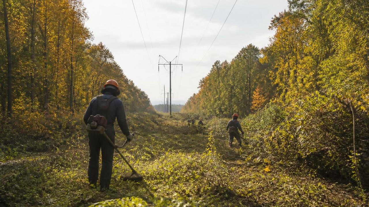 Энергетики Чувашии расчистили более 50 гектаров...