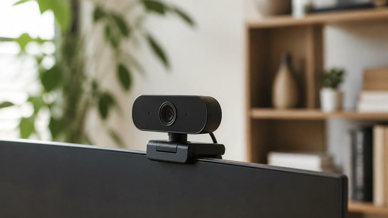 Как улучшить картинку веб-камеры Logitech: свет...