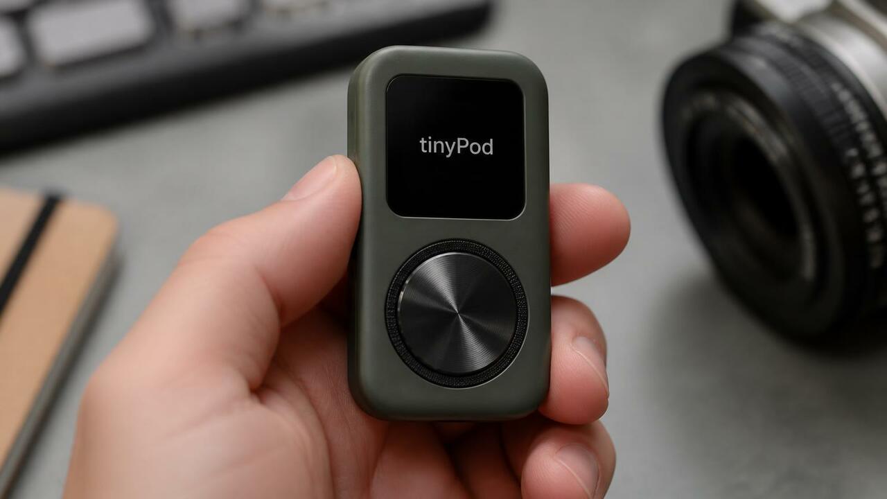 Аксессуар tinyPod превращает старые Apple Watch...