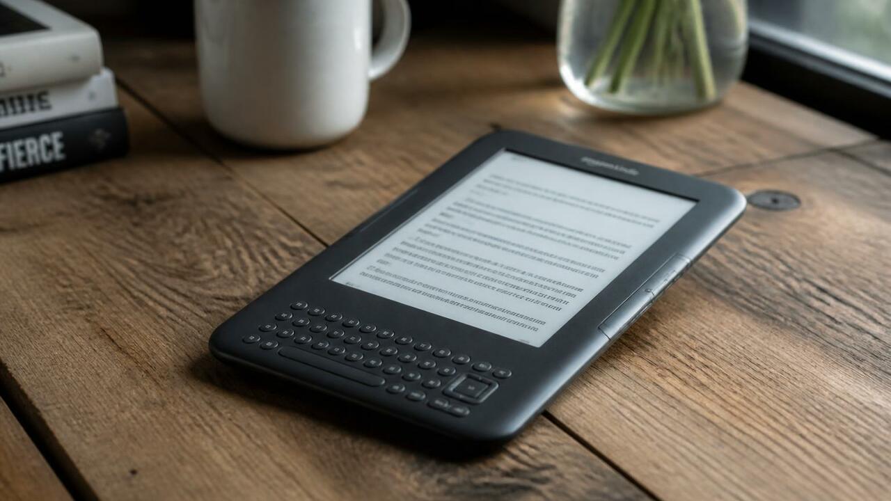 Последний Kindle с физической клавиатурой вышел 16 лет назад Amazon отказалась от физических клавиатур в Kin...