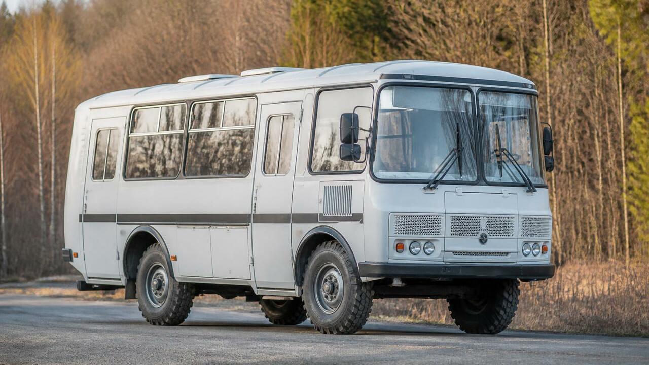 Советский полноприводный автобус ПАЗ-3201: исто...