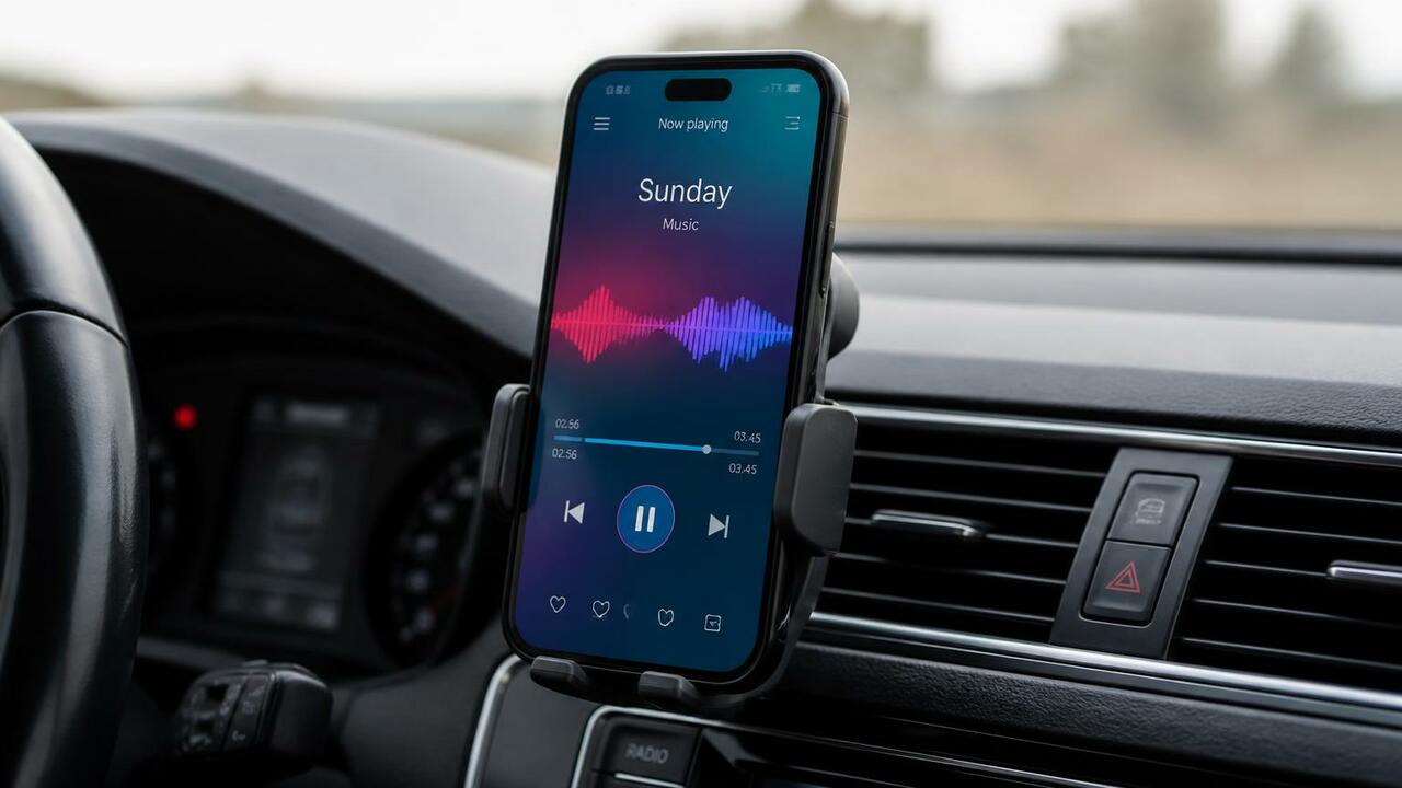 Google меняет дизайн Android Auto: новая «волнистая» полоса прогресса Google начала шире раскатывать новый дизайн мед...