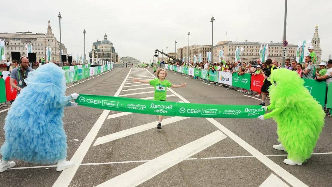 СберПрайм Зелёный Марафон пройдёт 30 мая в 60 городах России Благотворительный спортивный праздник для всей ...