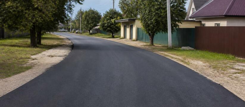 В Ядрине завершён ремонт дороги на улице Калинина