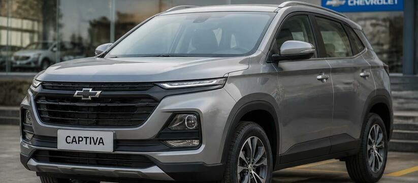 Chevrolet Captiva с 7 местами появилась у дилер...