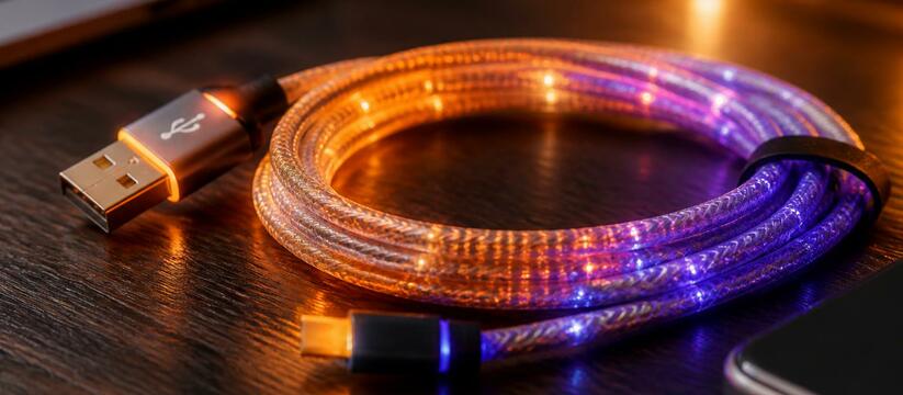 Светящийся USB-кабель за 5 долларов стал хитом ...