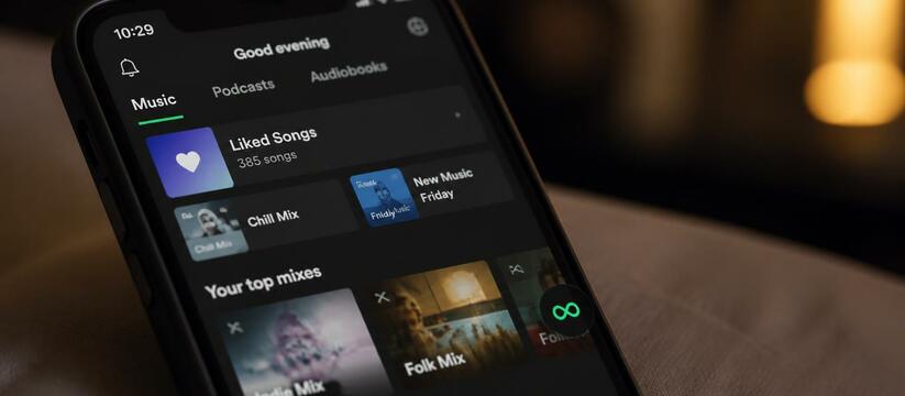Что означает значок бесконечности в Apple Music...