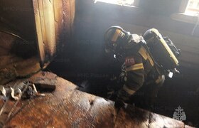 Пожилой мужчина погиб на пожаре в Чувашии