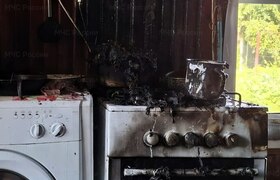 В Чувашии спасли при пожаре в доме 83-летнюю пе...