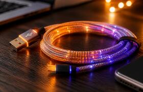 Светящийся USB-кабель за 5 долларов стал хитом ...