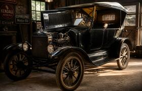Столетний Ford Model T получил турбонаддув от т...
