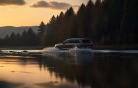 Mercedes-Benz запатентовал плавучесть для элект...