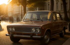 Более 300 ретро-автомобилей представили на осен...