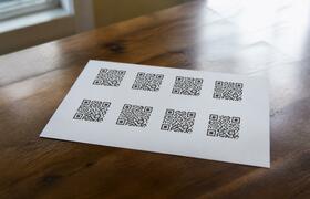 Блогер уместил целую песню в восемь QR-кодов на...