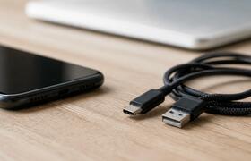 Зарядка по кабелю USB-A на USB-C: почему быстро...