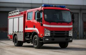 Компактная пожарная машина на базе «Валдай 12» ...