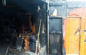 Гараж и мусорный контейнер горели в Чебоксарах