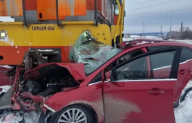 В Чувашии в столкновении с локомотивом погибла ...