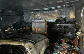 В Чебоксарах в гараже произошел взрыв